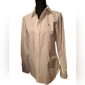Ralph Lauren White Button Down Shirt